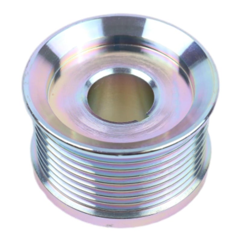 TCINDRR New Solid 8 Groove Pulley Compatible with International Alternators 3918275 3925852 - Image 2